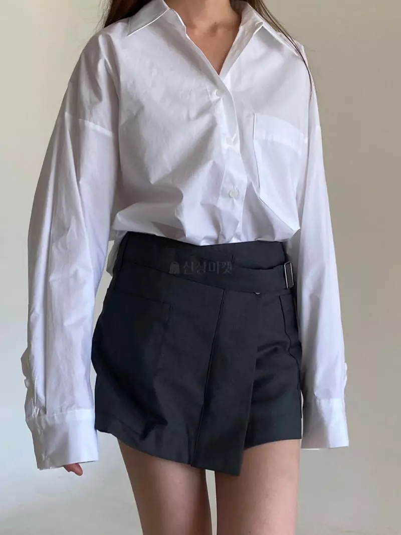 Villabutton - Korean Women Fashion - #womensfashion - Over Shirt - 12