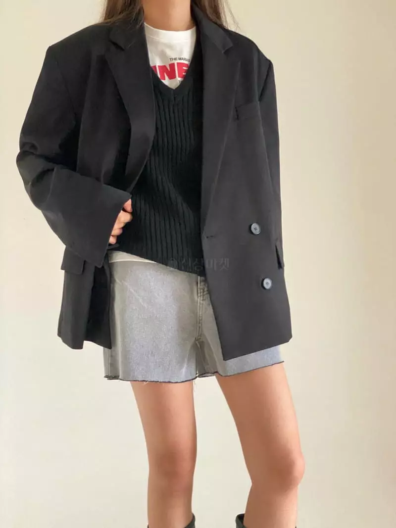 Villabutton - Korean Women Fashion - #womensfashion - Embo Vest - 9