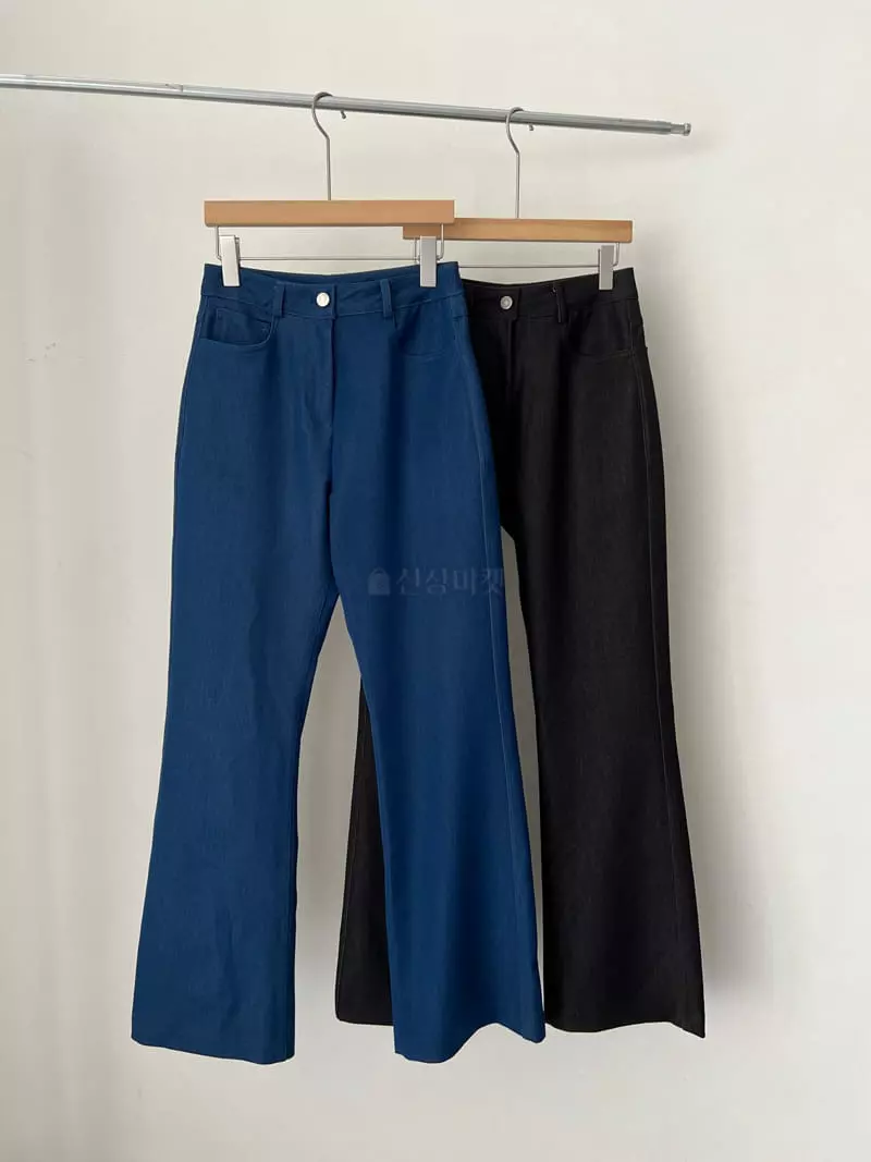 Villabutton - Korean Women Fashion - #womensfashion - Bootscut Pants - 8
