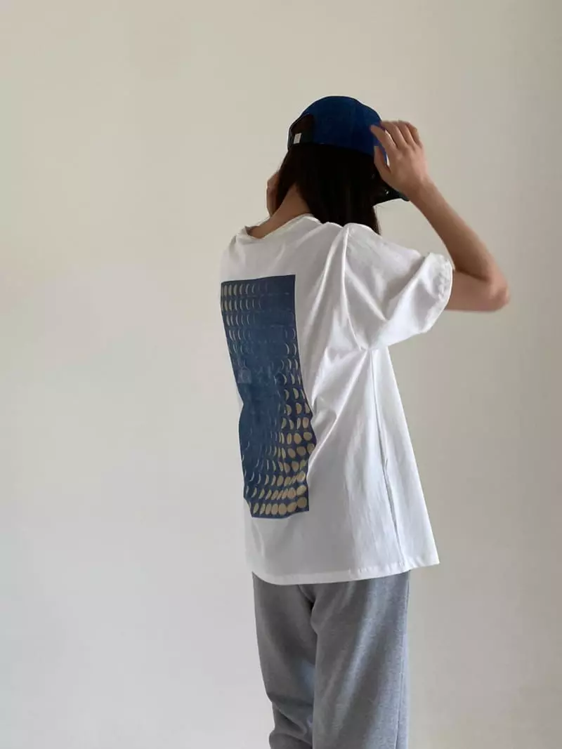 Villabutton - Korean Women Fashion - #momslook - Lona Tee - 4
