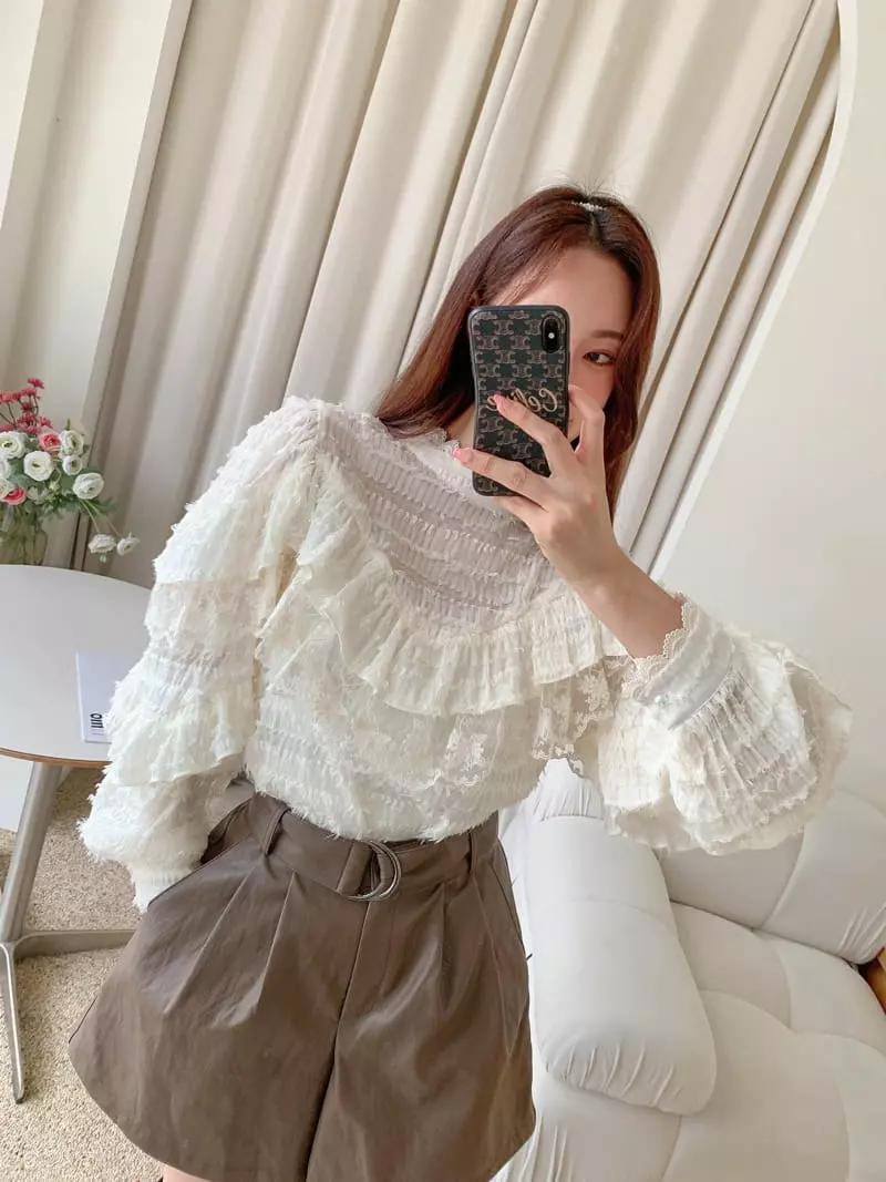 Vincent - Korean Women Fashion - #momslook - Emma Blouse - 3