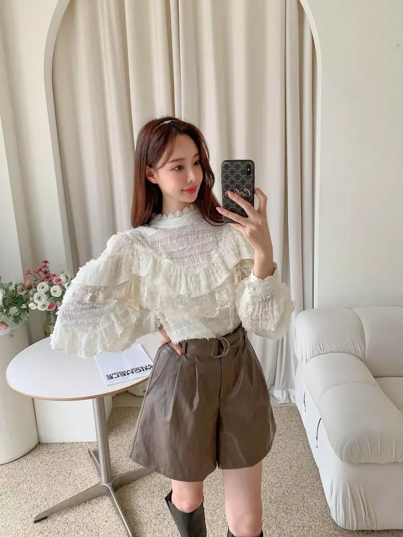 Vincent - Korean Women Fashion - #momslook - Emma Blouse - 5