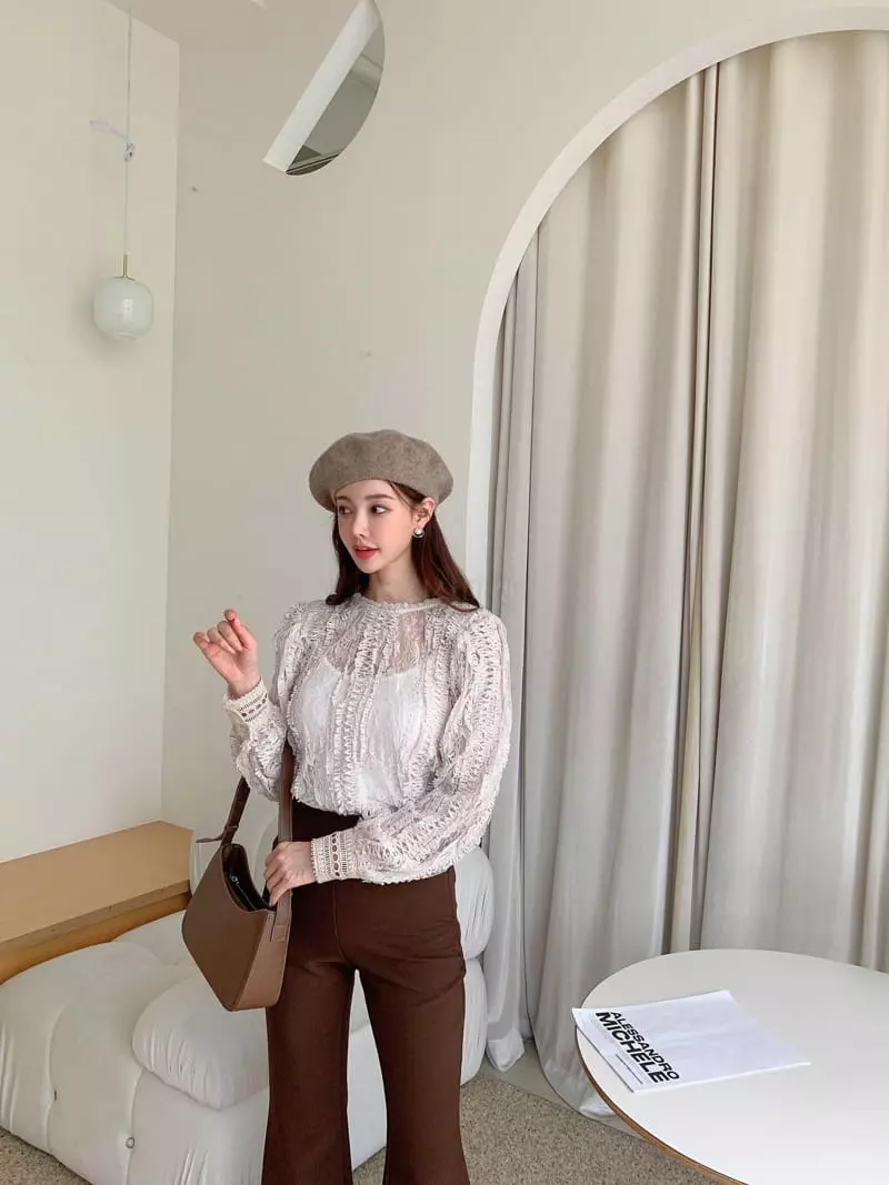 Vincent - Korean Women Fashion - #momslook - Shopia Blouse - 9