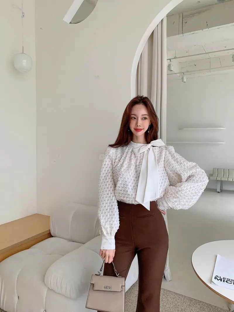 Vincent - Korean Women Fashion - #momslook - Muse Blouse