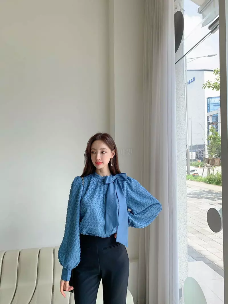 Vincent - Korean Women Fashion - #momslook - Muse Blouse - 3