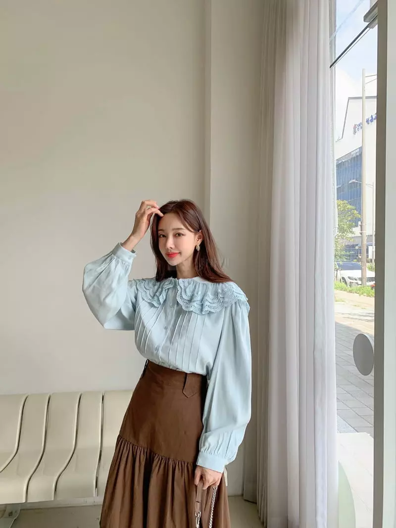 Vincent - Korean Women Fashion - #momslook - Molly Blouse - 8