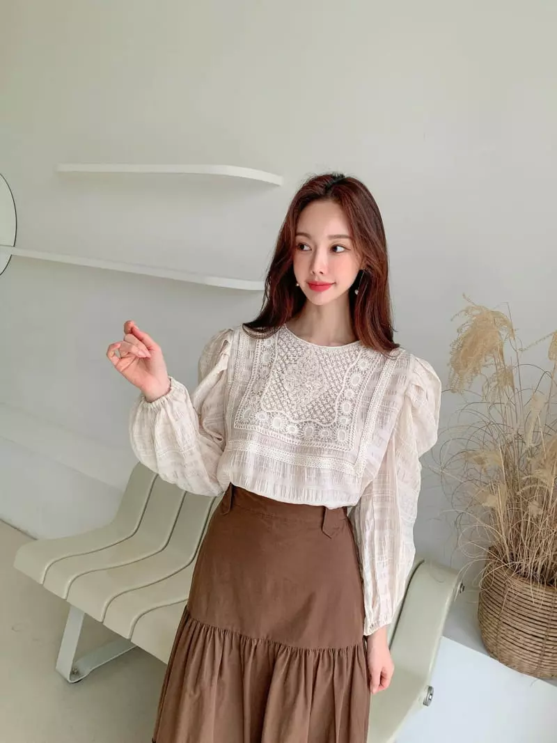 Vincent - Korean Women Fashion - #momslook - Lena Blouse - 9
