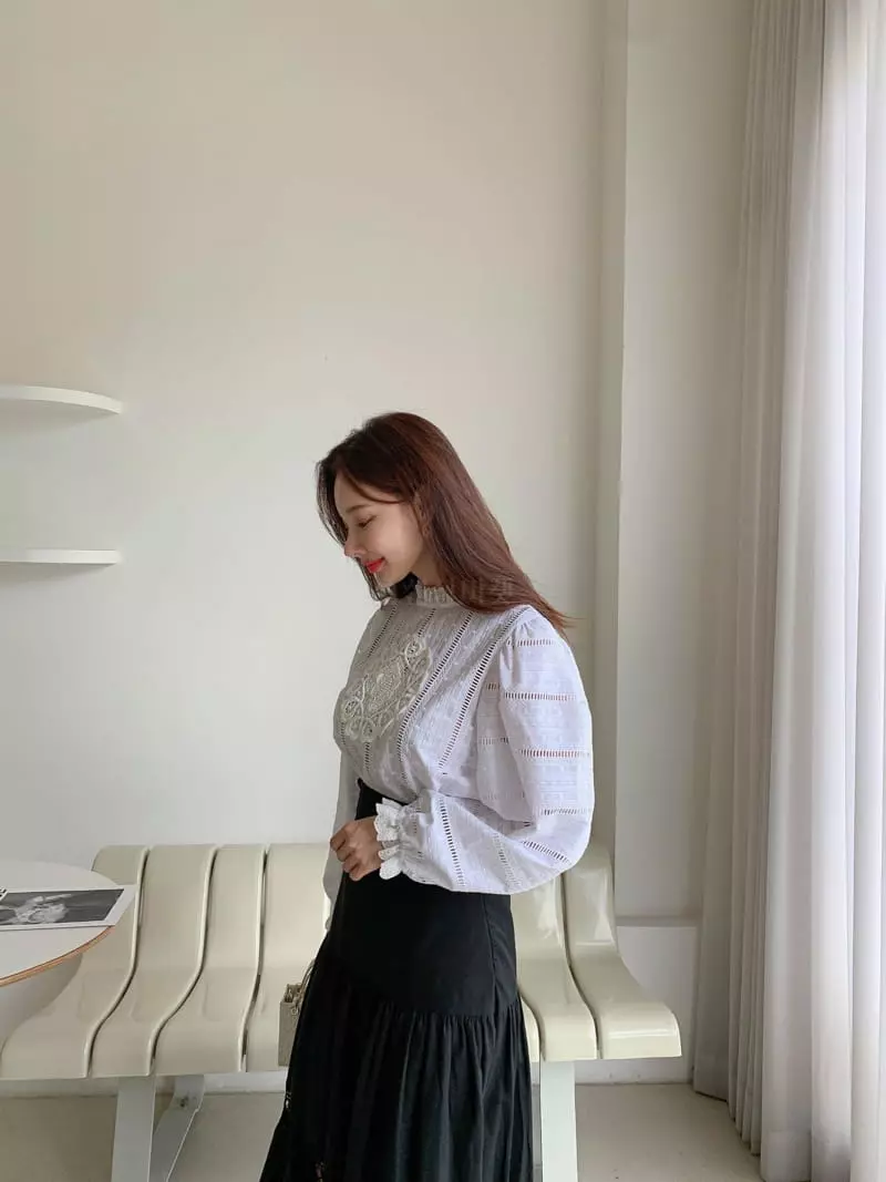 Vincent - Korean Women Fashion - #momslook - Dia Blouse - 2