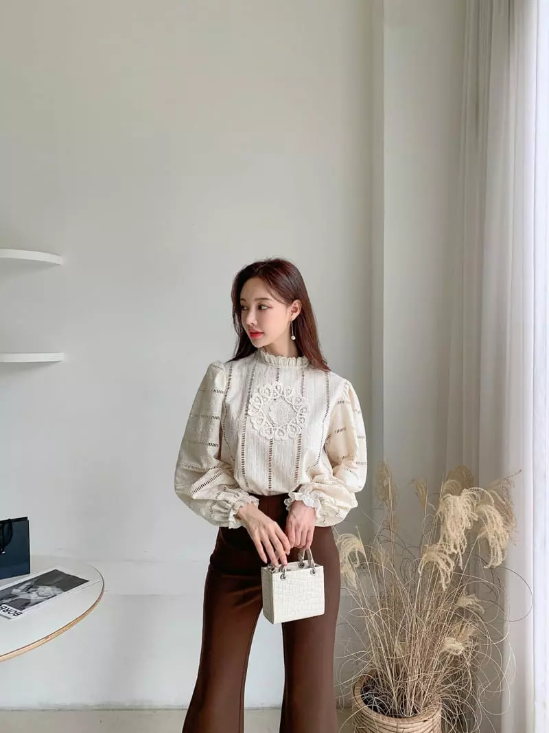 Vincent - Korean Women Fashion - #momslook - Dia Blouse - 9