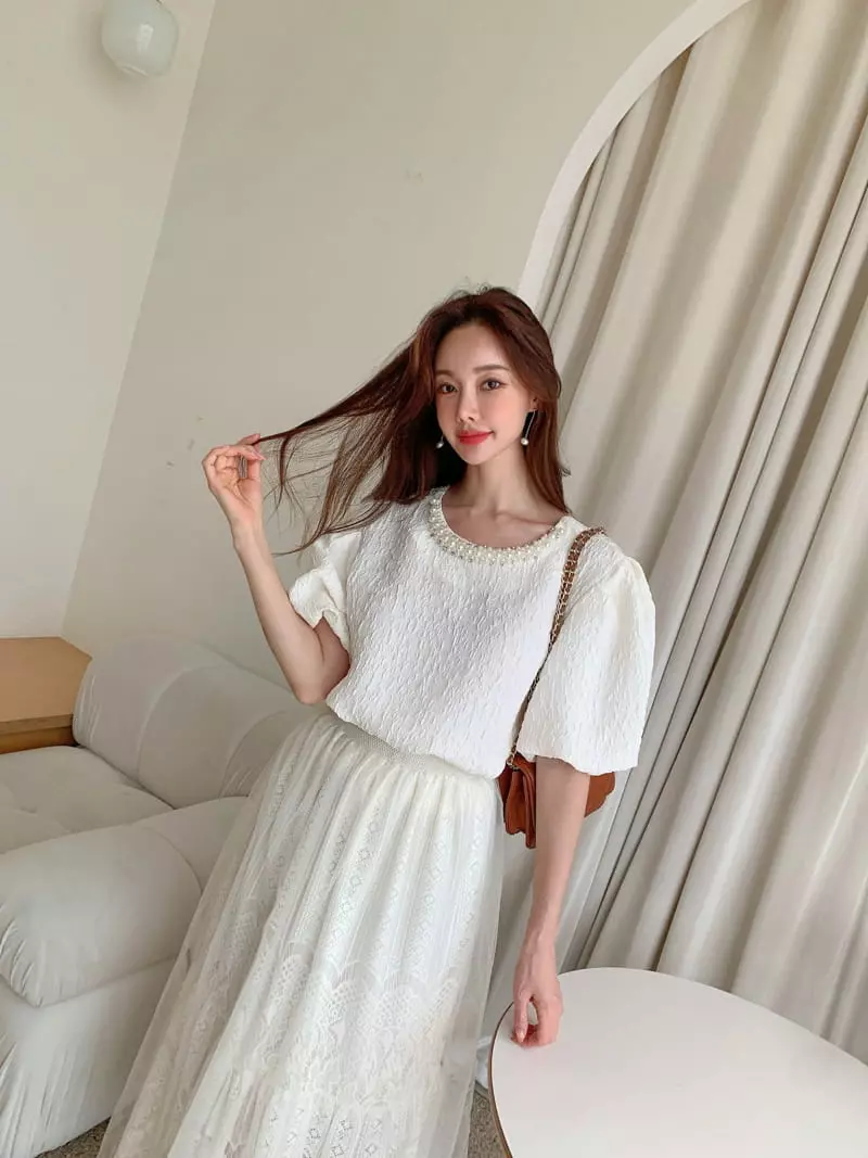 Vincent - Korean Women Fashion - #momslook - Gloe Blouse
