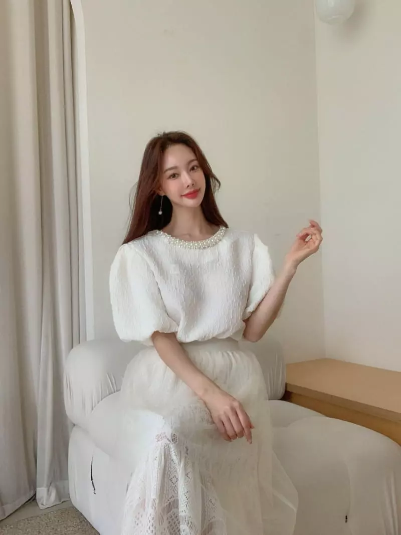 Vincent - Korean Women Fashion - #momslook - Gloe Blouse - 3