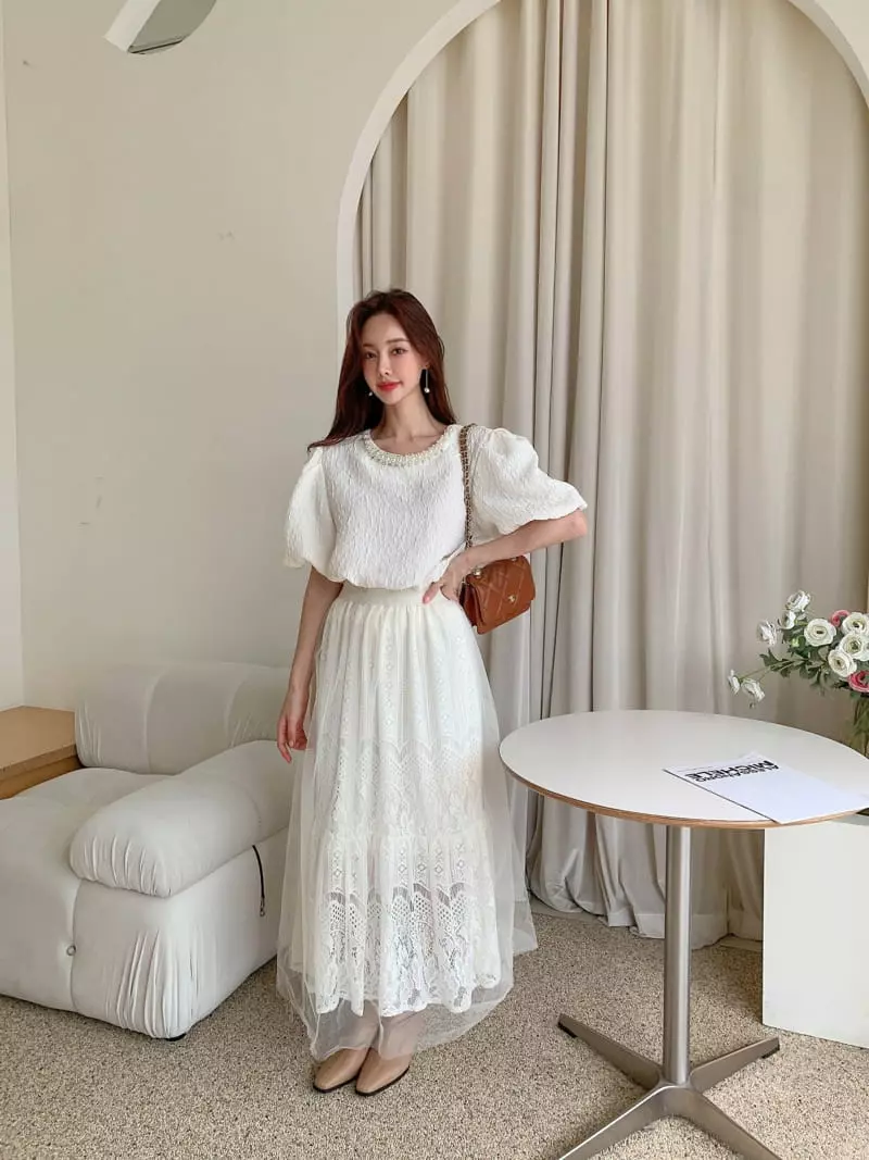 Vincent - Korean Women Fashion - #momslook - Gloe Blouse - 9