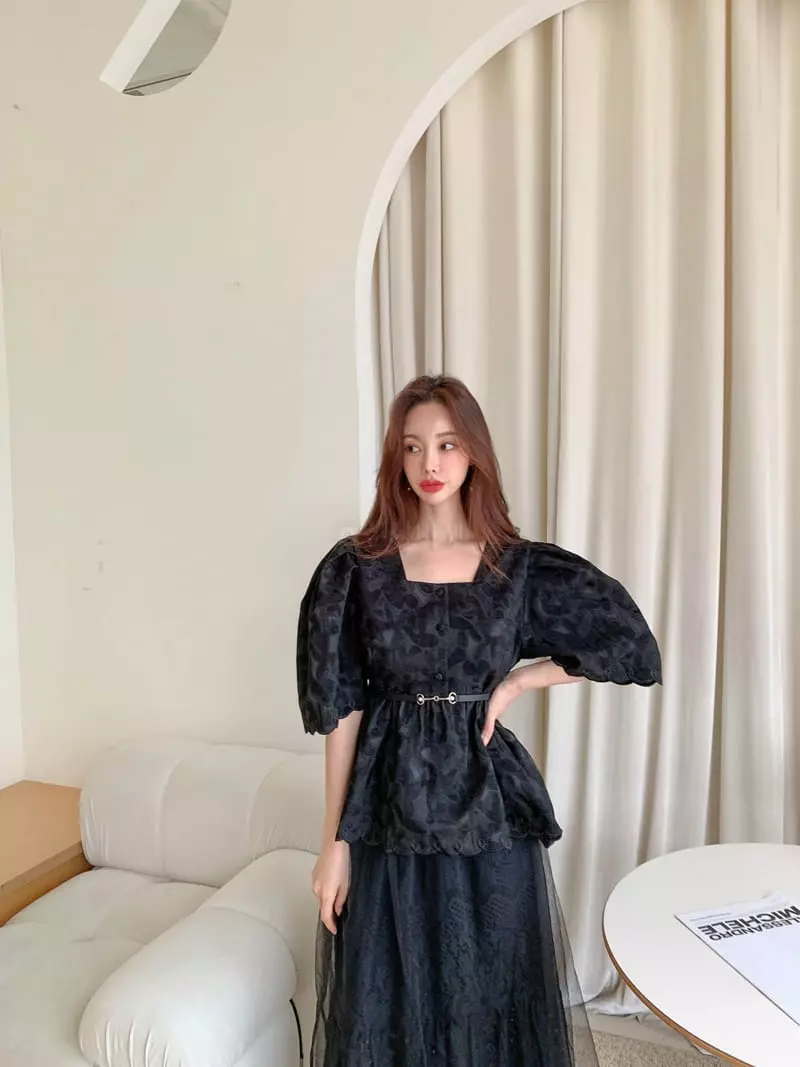 Vincent - Korean Women Fashion - #momslook - Pudding Blouse - 10