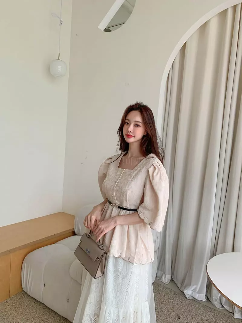 Vincent - Korean Women Fashion - #pursuepretty - Pudding Blouse - 2