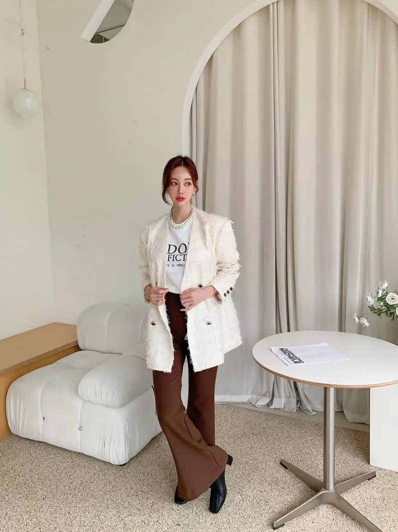 Vincent - Korean Women Fashion - #romanticstyle - Hush Jacket - 6