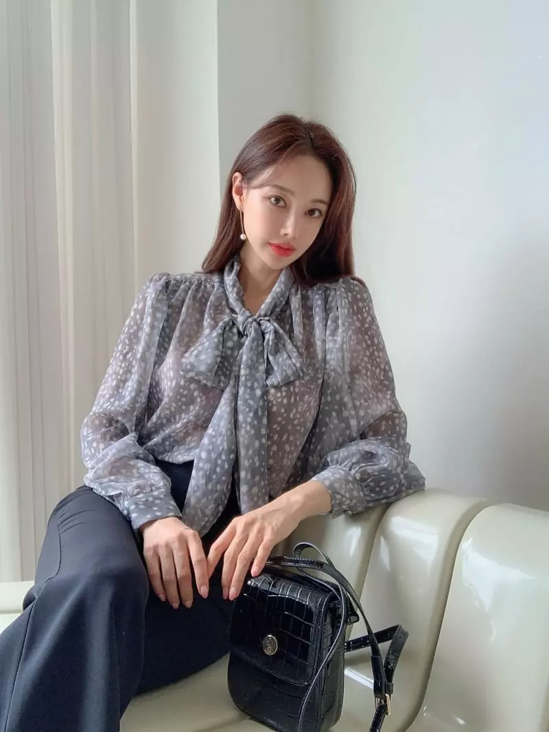 Vincent - Korean Women Fashion - #thatsdarling - Leopard Blouse - 9