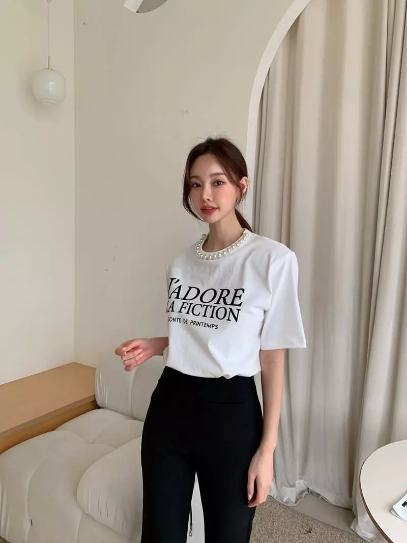 Vincent - Korean Women Fashion - #thelittlethings - Jador Tee