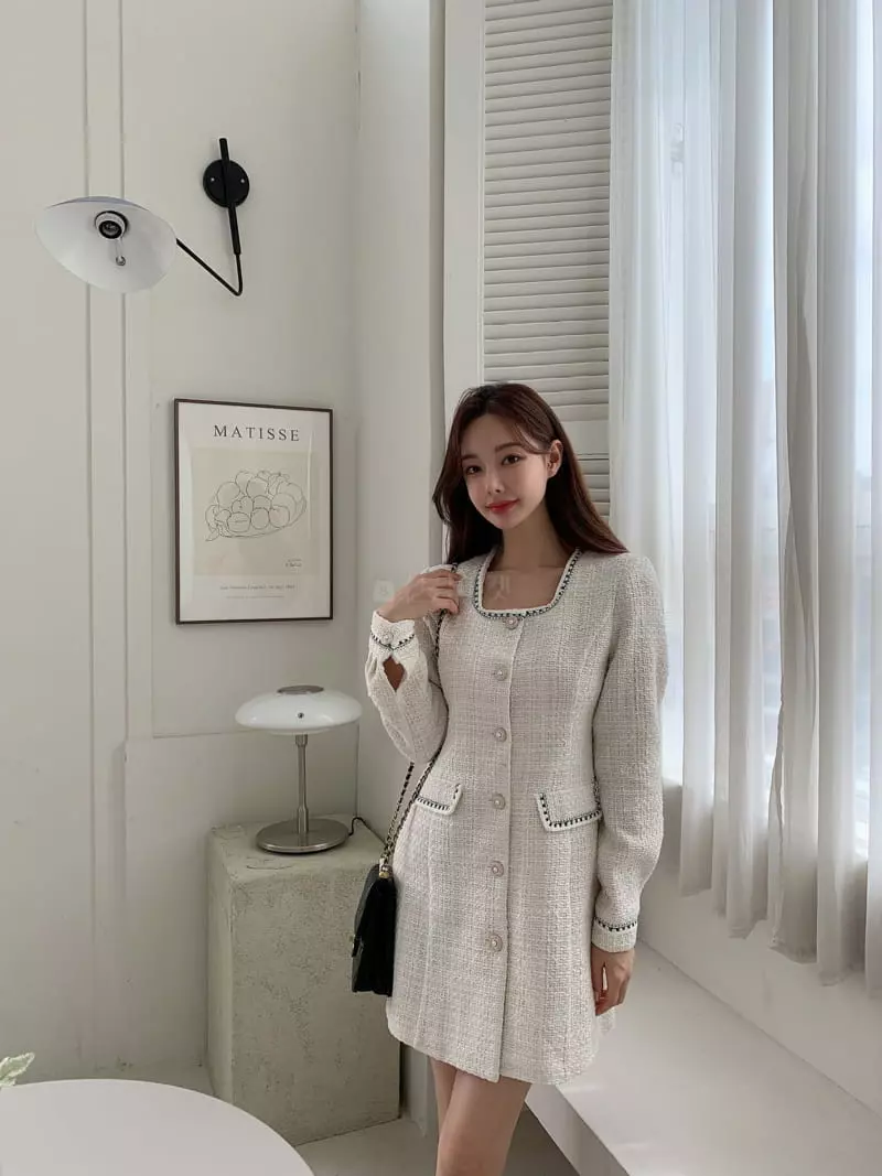 Vincent - Korean Women Fashion - #thatsdarling - Cocker One-piece - 4