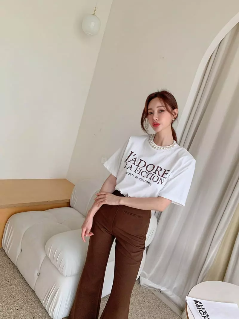 Vincent - Korean Women Fashion - #womensfashion - Jador Tee - 11