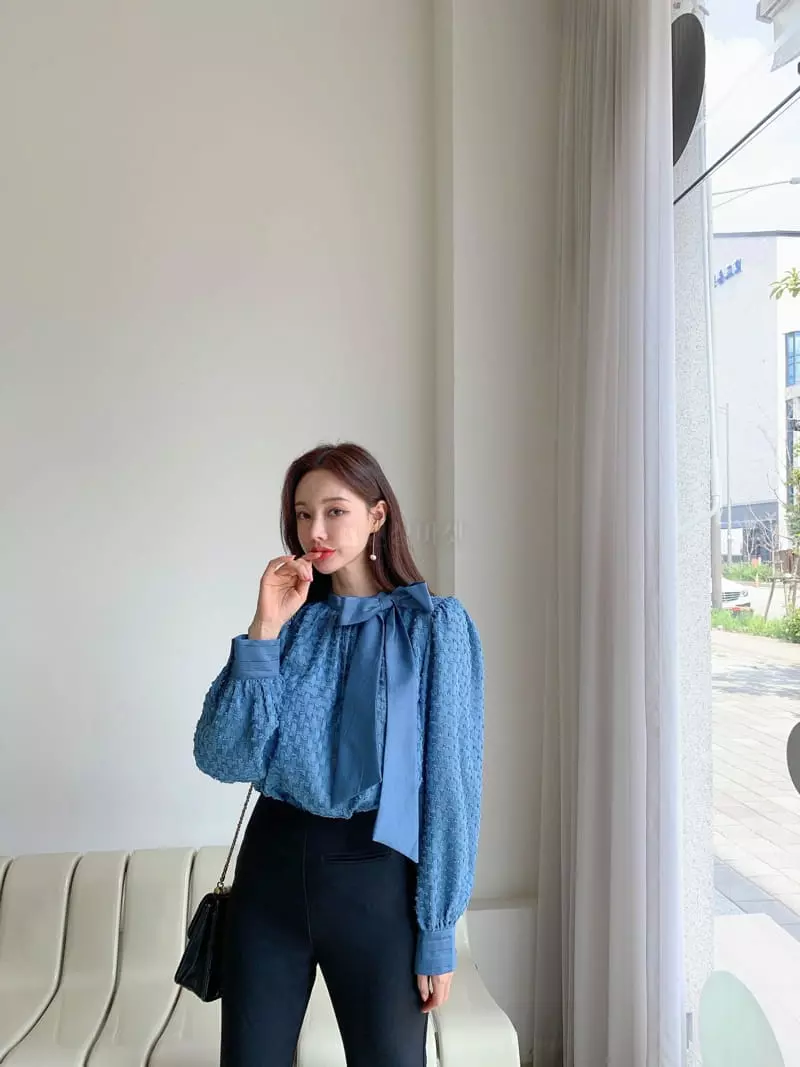 Vincent - Korean Women Fashion - #momslook - Muse Blouse - 4
