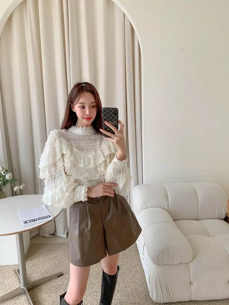 Vincent - Korean Women Fashion - #womensfashion - Rinkle Pants - 10