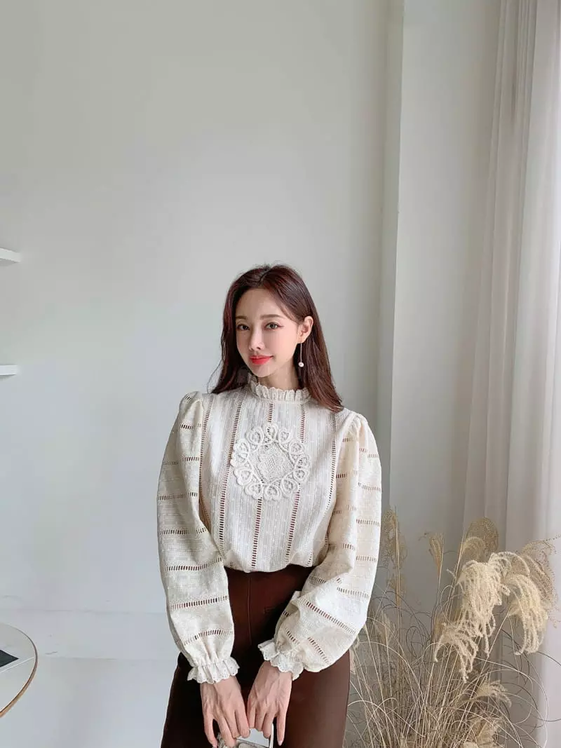 Vincent - Korean Women Fashion - #womensfashion - Dia Blouse - 11