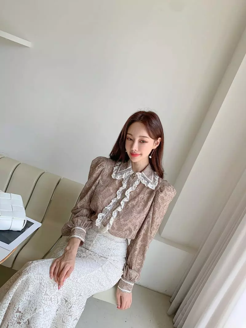 Vincent - Korean Women Fashion - #womensfashion - Guzi Blouse - 3
