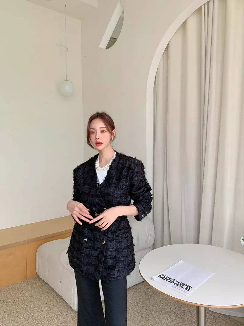Vincent - Korean Women Fashion - #womensfashion - Hush Jacket - 11