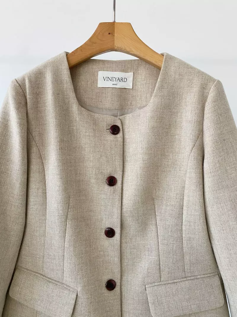 Vineyard - Korean Women Fashion - #momslook - Bain Jacket - 12