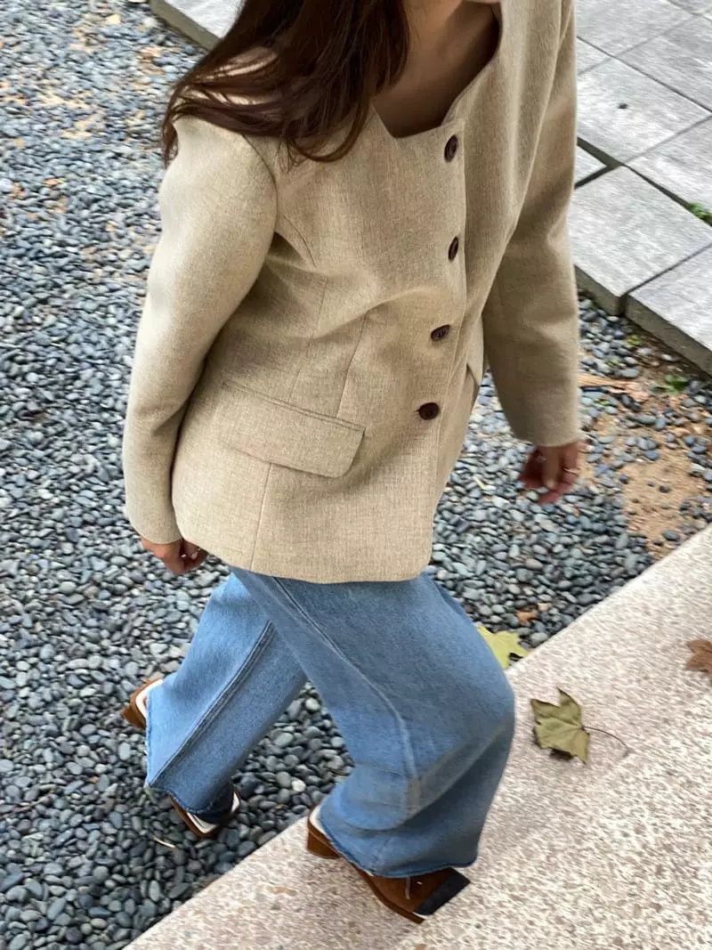 Vineyard - Korean Women Fashion - #momslook - Bain Jacket - 2