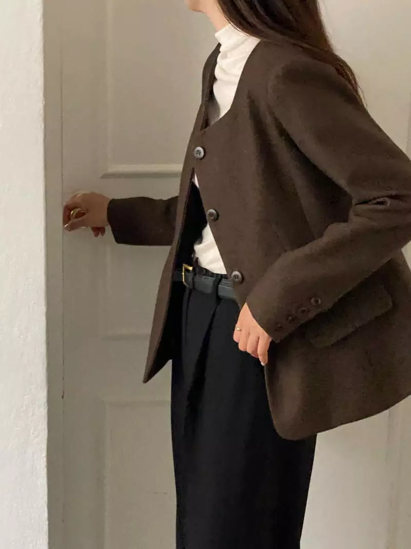 Vineyard - Korean Women Fashion - #momslook - Bain Jacket - 6