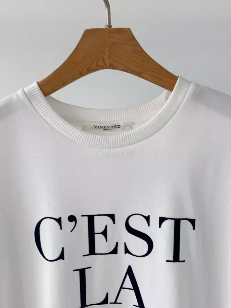 Vineyard - Korean Women Fashion - #momslook - Serabi Tee - 6