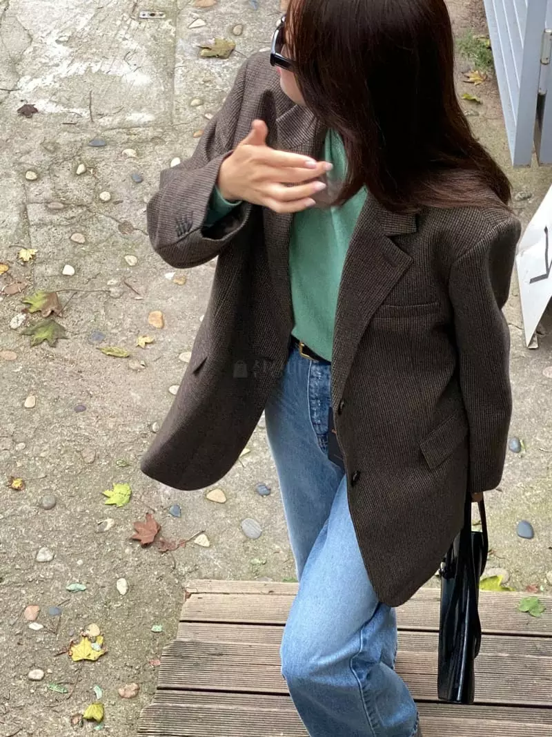 Vineyard - Korean Women Fashion - #momslook - Hound Jacket - 7