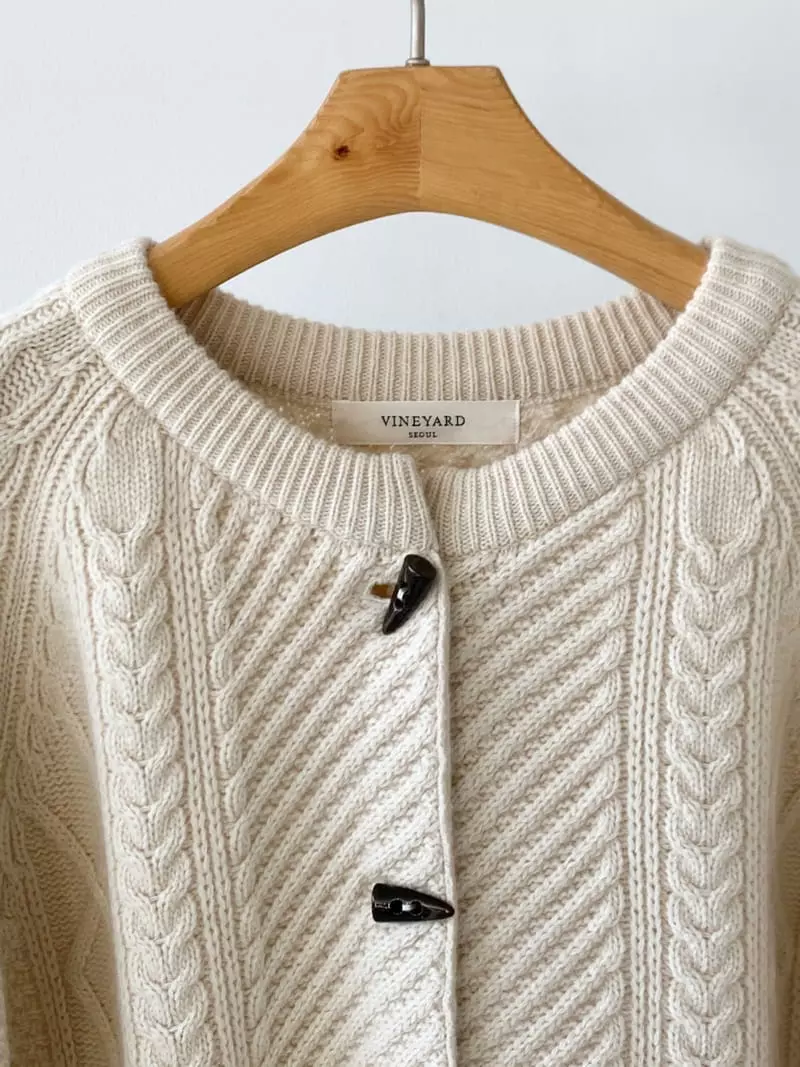 Vineyard - Korean Women Fashion - #momslook - Pine Fisher Cardigan - 7