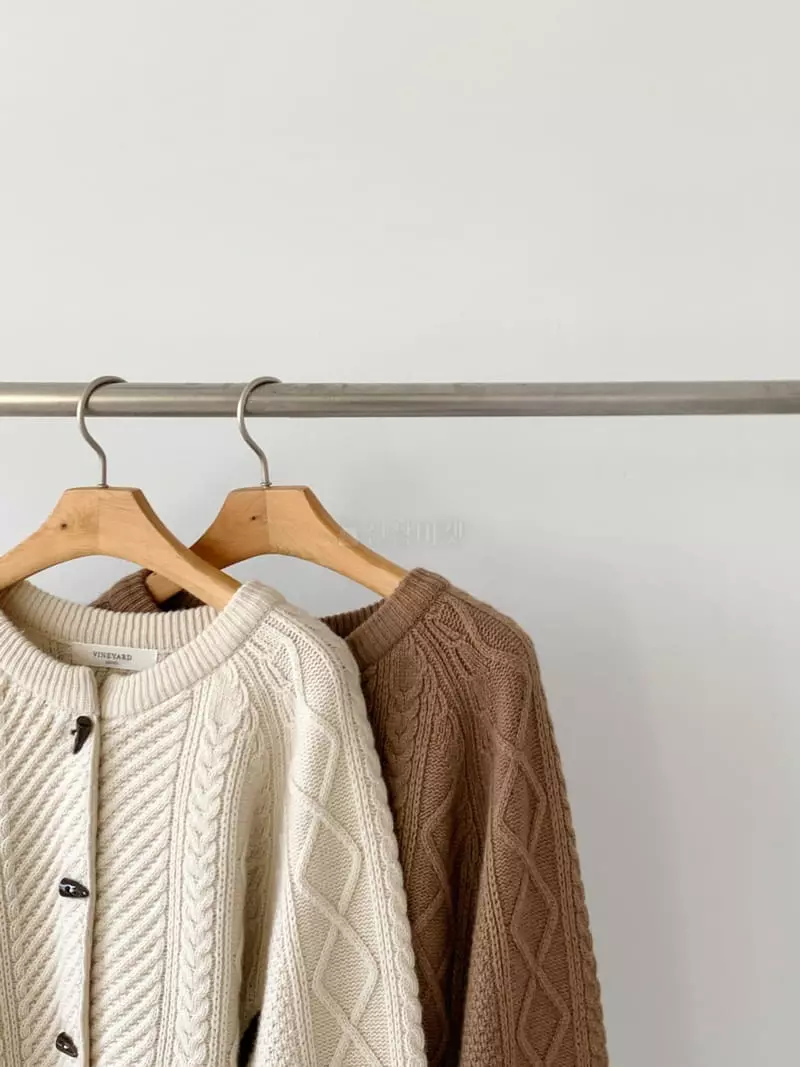 Vineyard - Korean Women Fashion - #momslook - Pine Fisher Cardigan - 9