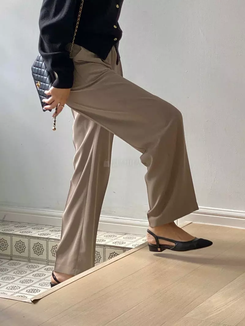 Vineyard - Korean Women Fashion - #pursuepretty - Low Pants - 2