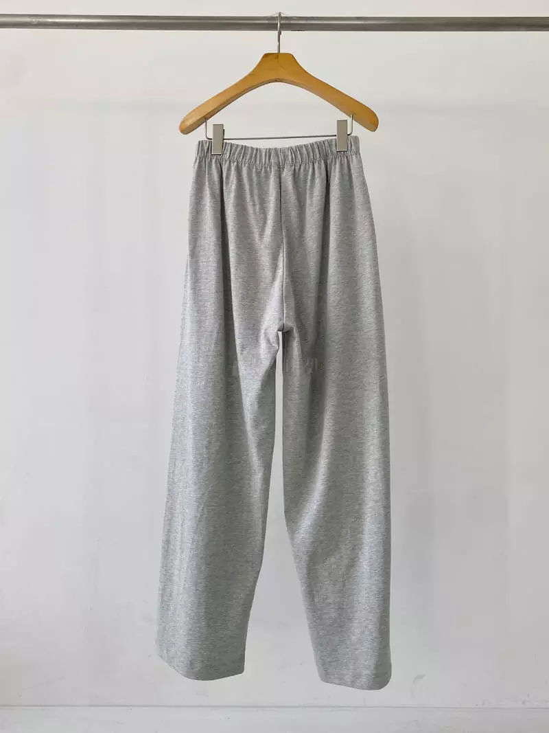 Vineyard - Korean Women Fashion - #vintageinspired - Hard Terry Pants - 8
