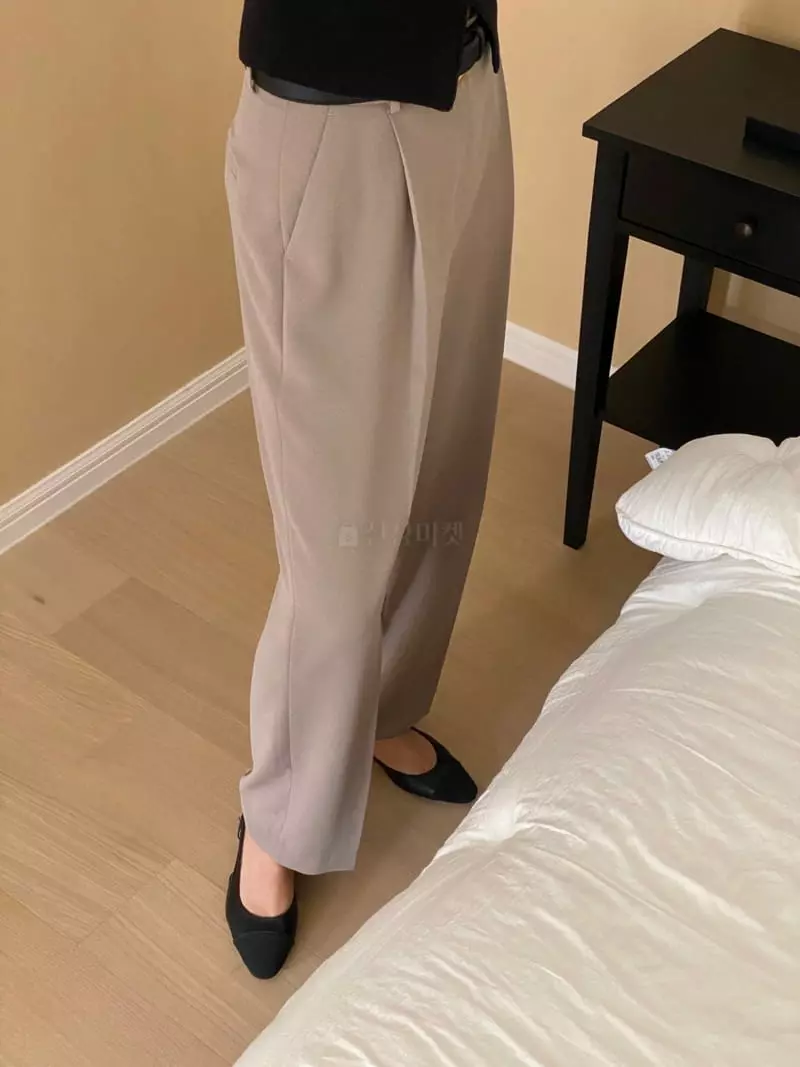 Vineyard - Korean Women Fashion - #vintagekidsstyle - Low Pants