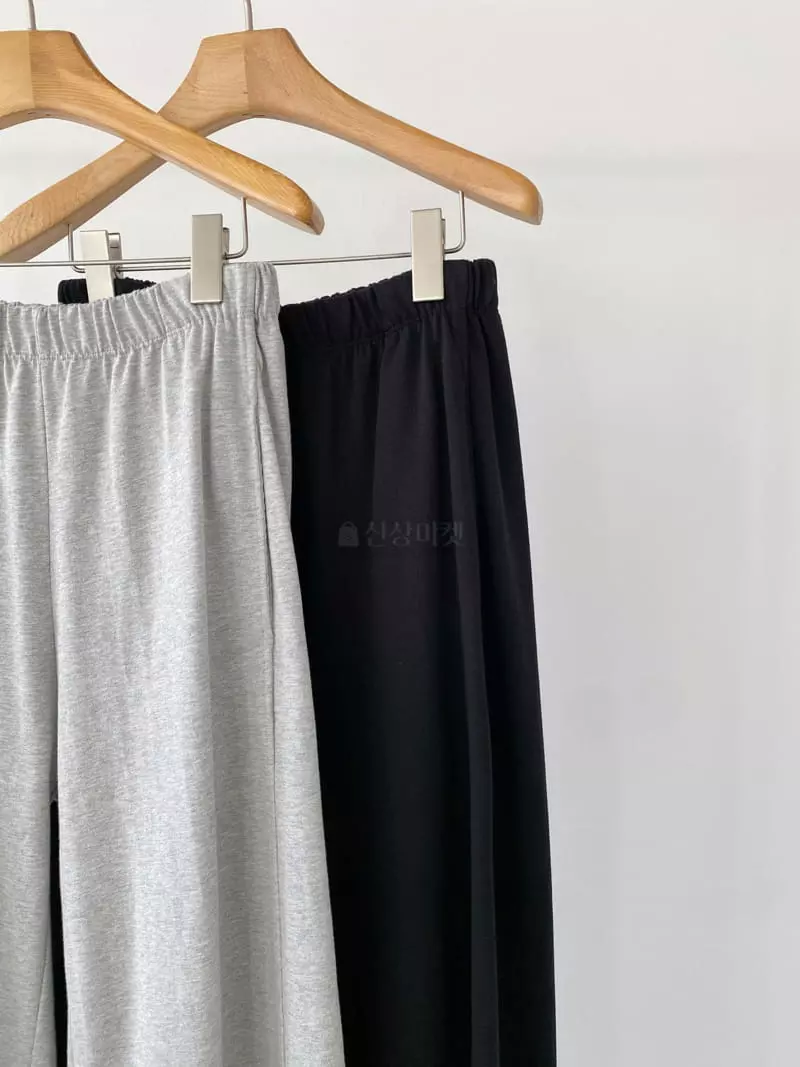 Vineyard - Korean Women Fashion - #vintagekidsstyle - Hard Terry Pants - 9