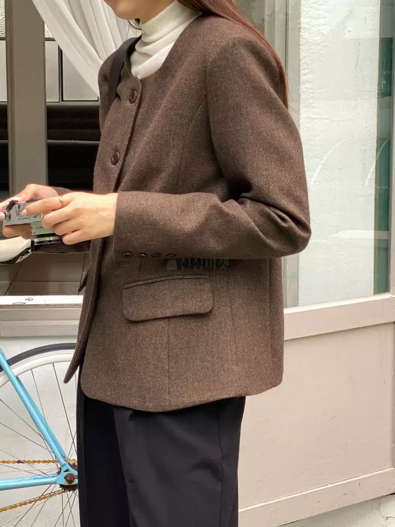 Vineyard - Korean Women Fashion - #womensfashion - Bain Jacket - 9