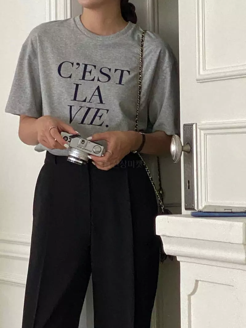 Vineyard - Korean Women Fashion - #womensfashion - Serabi Tee