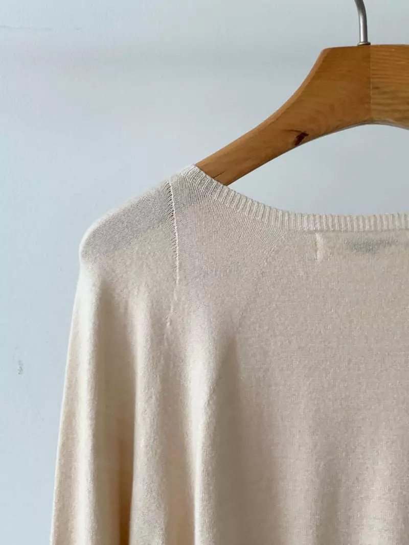 Vineyard - Korean Women Fashion - #womensfashion - Sweety Whole Gament Knit Tee - 12