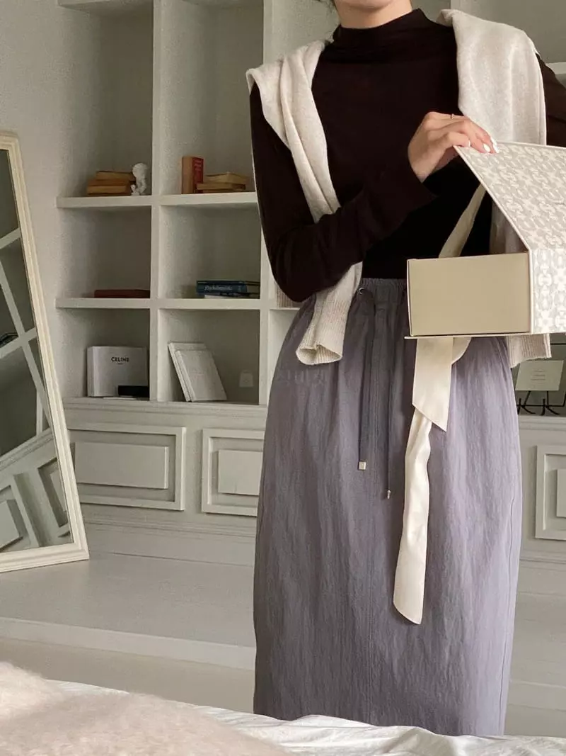 Vineyard - Korean Women Fashion - #womensfashion - Tencel Tee