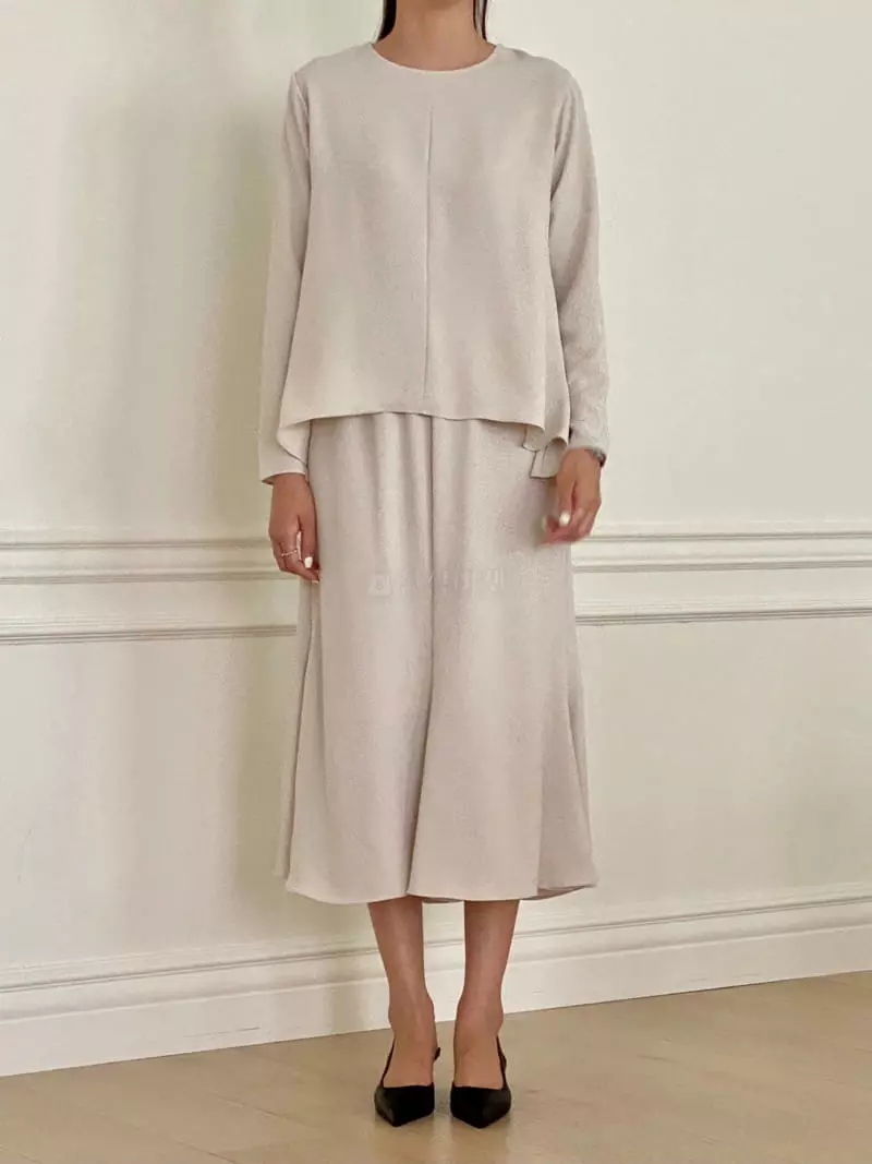 Vineyard - Korean Women Fashion - #womensfashion - Wavy Skirt