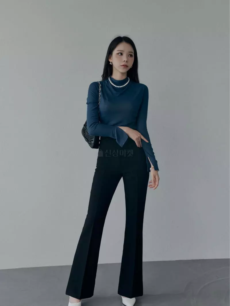 Want - Korean Women Fashion - #momslook - Tention Pants - 9