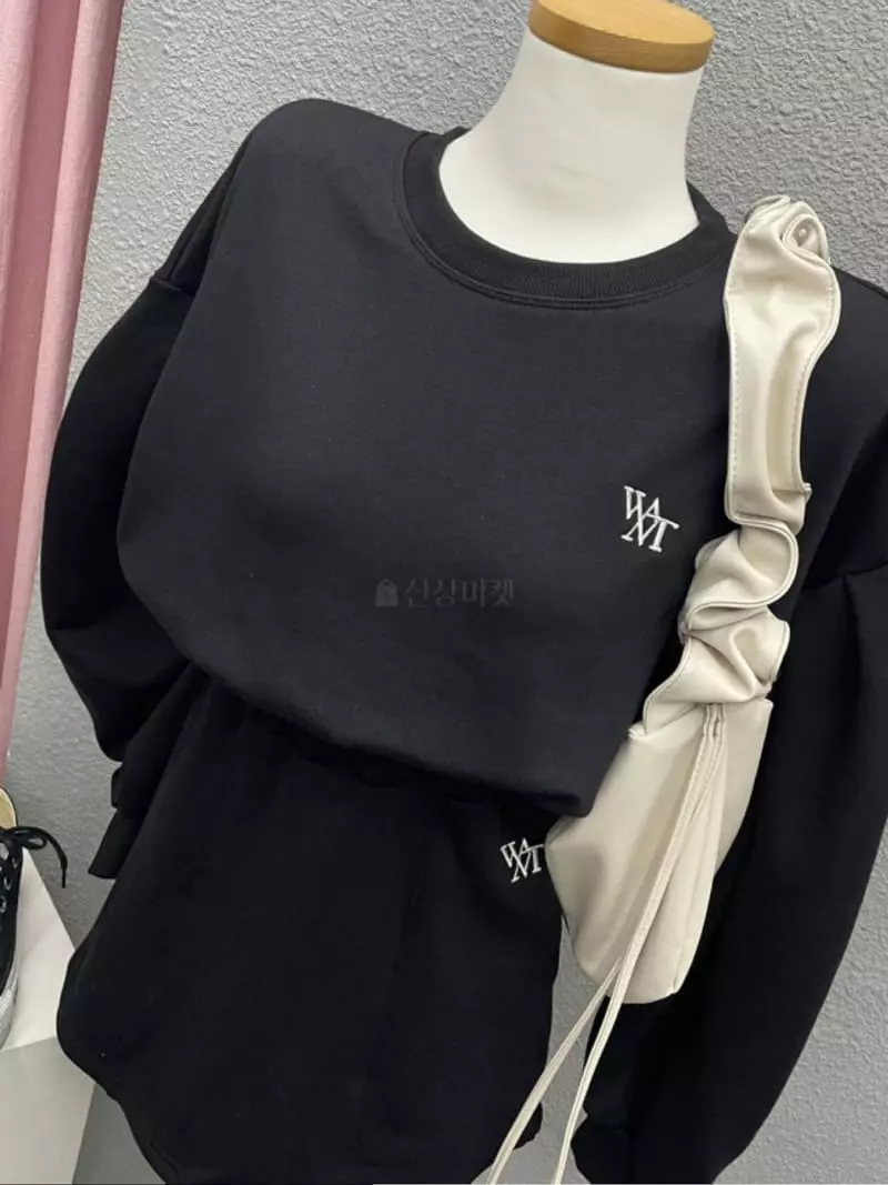 Want - Korean Women Fashion - #momslook - Crop Terry Set - 9