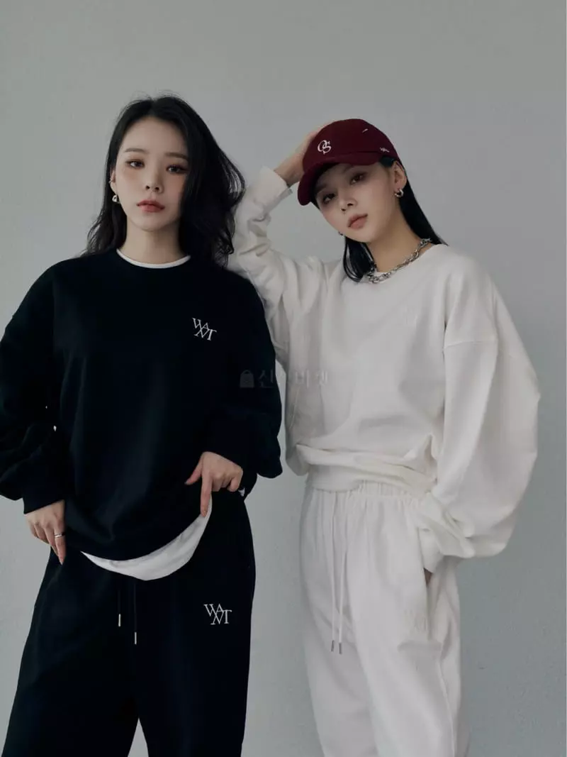 Want - Korean Women Fashion - #momslook - Want Sweatshirt - 2