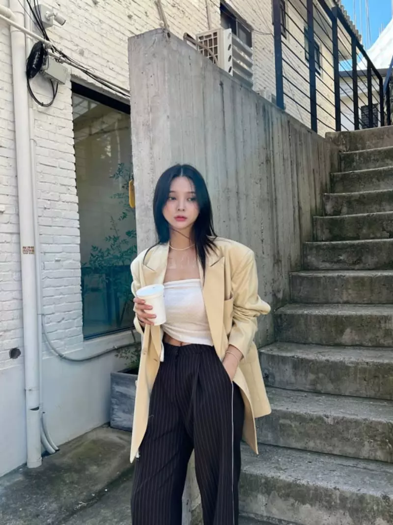 Want - Korean Women Fashion - #momslook - Stripes Pants - 3