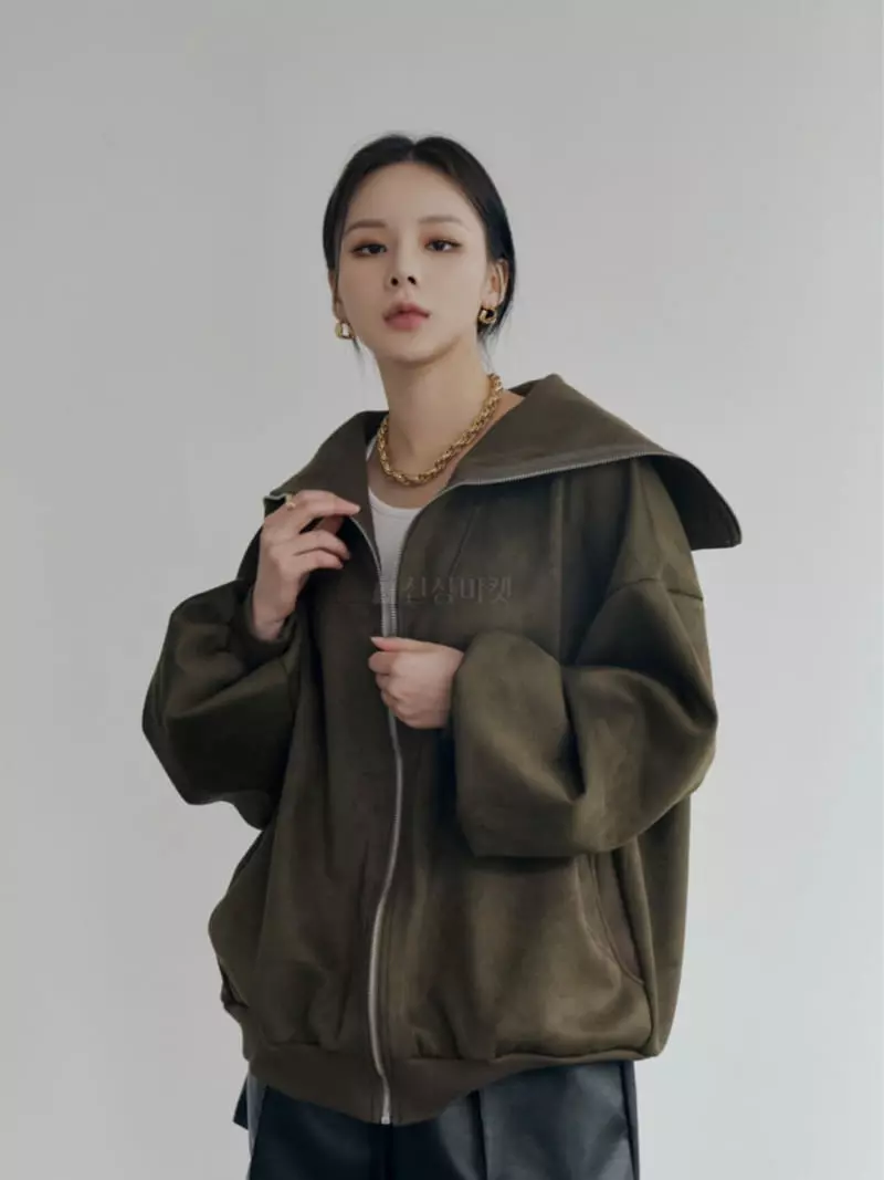 Want - Korean Women Fashion - #pursuepretty - Suede Zip-up - 10