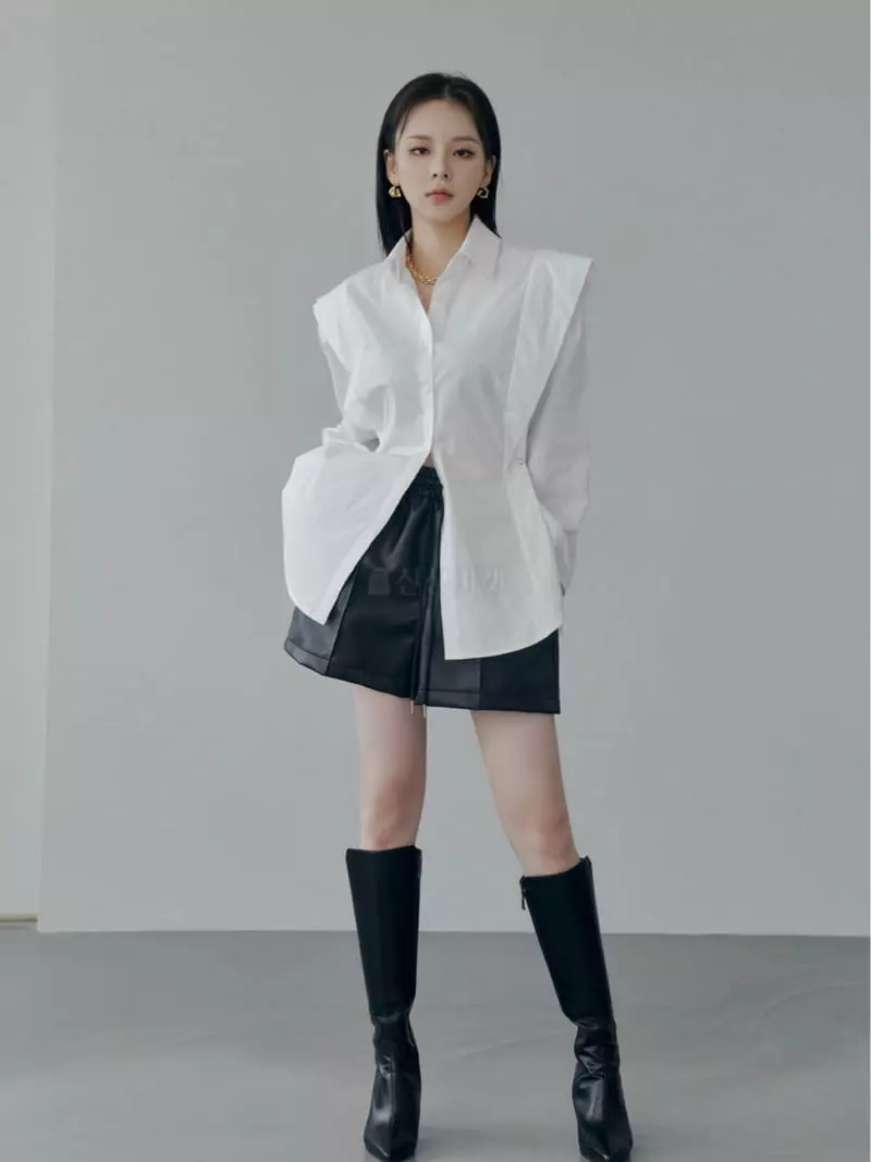 Want - Korean Women Fashion - #pursuepretty - Snap Edge Shirt - 9